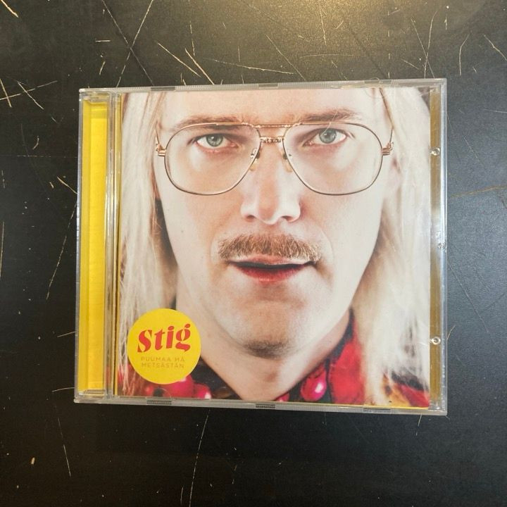 Stig - Puumaa mä metsästän CD (VG+/M-) -pop rock-